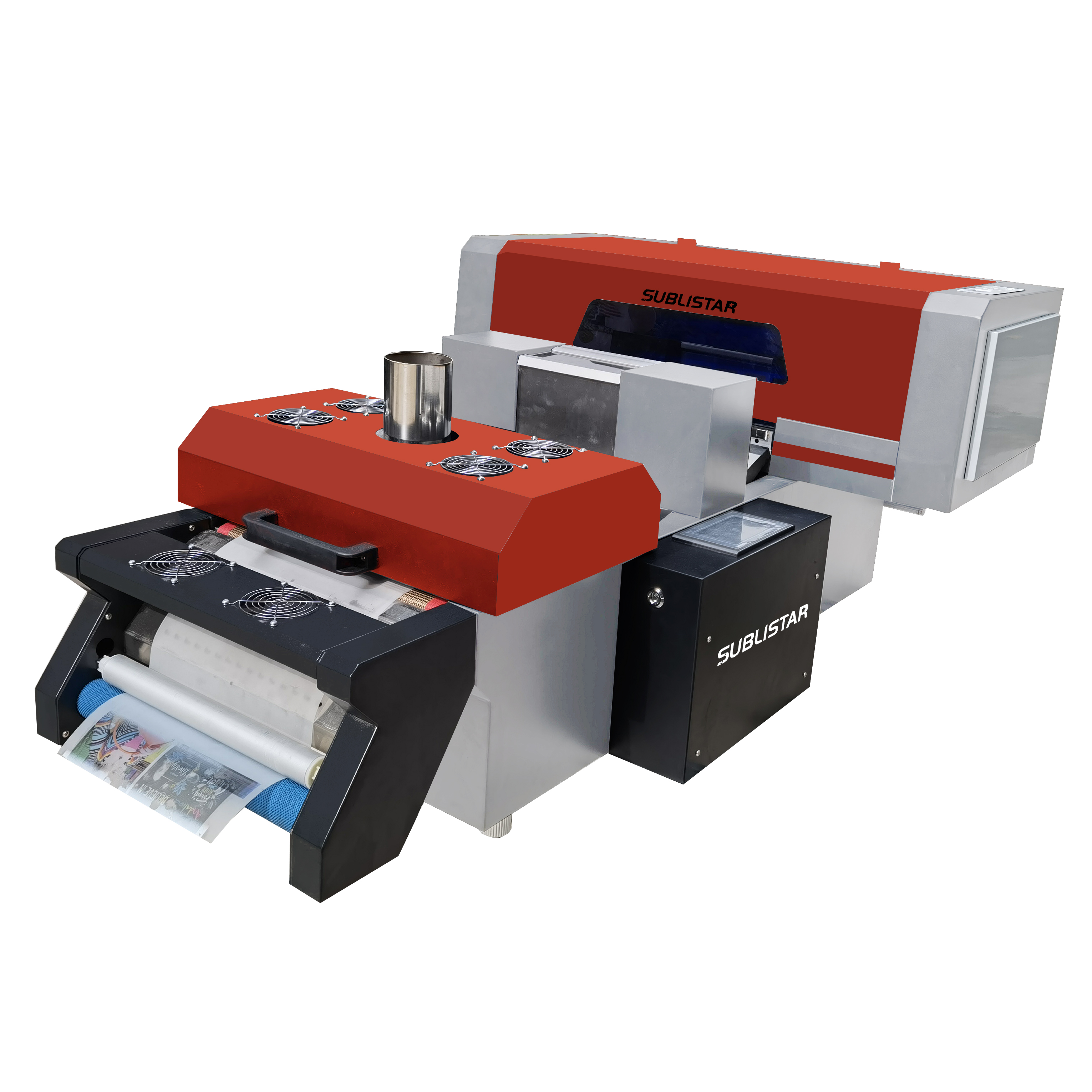 30CM Format PET Film DTF Transfer Printing Machine