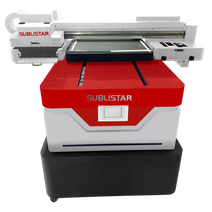 A3 Size UV DTF Flatbed Film Printer with 4 Printheads